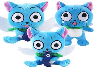 Carreço de Fairia de Fairia de Anime Japonês Fairy Tail Lovely Personagem Happy Plush Toy Doll Figura Brithday Presente para Kids5589764