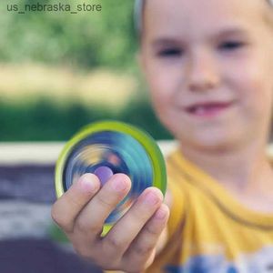 Novidade Jogos Rotating Fidget Toy Sensor Rotator Educação Finger Maze com Rolling Beads Relaxamento Emoção Q240418