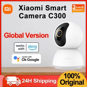 Sistema Xiaomi MI 360 ° CAMERIA DI SICUREZZA CASA C300 Versione globale Vision Night Vision AI Sorveglianza di rilevamento umano per MI Smart Home