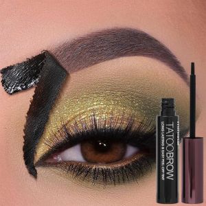 Enhancer wasserdichte Schalen von Dye Eyebrow Gel Make -up Semipermanent dauerhafte schwarze braune Stirn Tattoo Tint schweißdes Tränen der Augenbrauencreme