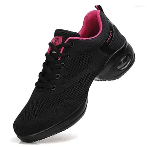 Dance Shoes Women's Dancing Sneakers Woman Jazz Mesh Flat Outdoor Sports Ladies Girl's Modern Casual Female Size 35-40