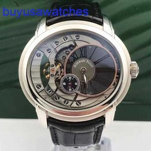 AP Pilot Wrist Watch Men's Millennium Series 47mm Diameter 18K Rose Gold/Steel Automatic Mechanical Luxury Watch 15350st.OO.D002CR.01