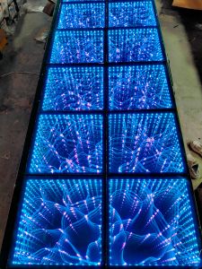 Floor LED Dance Floor Stage Lights Night Club Stage Lighting Starry Abyss