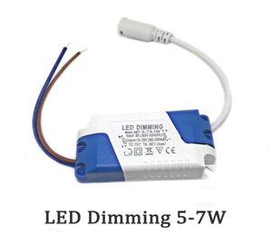 LED DIMING DIMING 57W TRANSPORTE TENSÃO DE ENTRADA DE ENTRADA DE ENTRADA AC85265V TENSÃO DE SAÍDA 1528V 280300MA Uso para o painel Ligh 1PCSP4506378