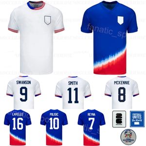 2024 2025 National Team Soccer US 4 Tyler Adams Jersey Copa America 5 Antonee Robinson 1 Matt Turner 7 Giovanni Reyna 9 Ricardo Pepi Christian Pulisic Football Shirt