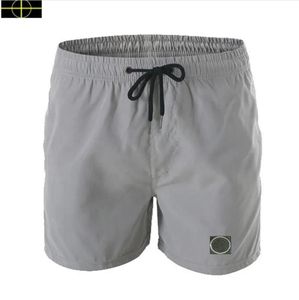 Stone Jacket Island New Men Women Short Pants Badkläder designer shorts sommar mode streetwear snabb torr badkläder strand shorts