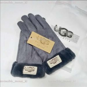 The Gloves High-Quality Designer Foreign Trade New Men's Waterproof Riding Plus Velvet Thermal Fitness Motorcycle Uggg Glove 498