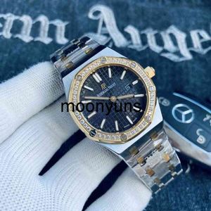 Piquet Audemar Luxury Mens Mechanical Watch Exquisite Ladies 316 Rostfritt stål Strap Kalender Trendiga Elegant Swiss Es Brand Wristwatch High Quality