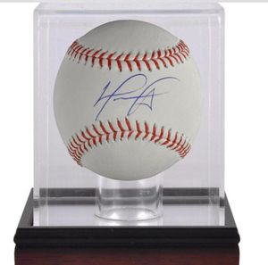 Collezione David Ortiz autografata firmata firmata USA America Indoor Sprots Major League Baseball Ball3646830