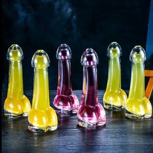 Universal Willy Shot Glass Cups Przezroczyste kreatywne piwo wysokie bor Martini kieliszki koktajl