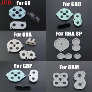 Speakers JCD 1 Set Rubber Conductive Buttons For Game Boy Classic GB GBA GBC GBP GBA SP GBM Silicone pad Keypad AB Dpad button