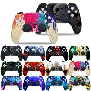 Joysticks Scratchproof Antislips Stickers Protective Skin Decal Cover Sticker för PlayStation 5 PS5 Game Controller Joystick Accessories