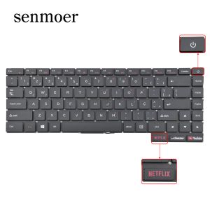 Клавиатуры Senmoer Br Brazil ноутбук Teclado Cheeboard для позиции движения C4128D C4500D C45TD C464D