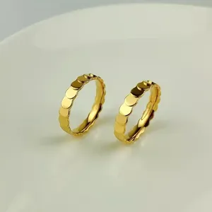 Cluster Rings Smile Real 18K Gold Dragon Ring AU750 Non Demolding Par Valentine's Day Gift Boutique Jewelry R0023