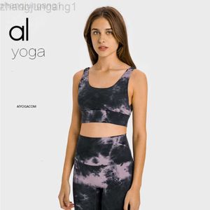Desginer Aloe Yoga Tanks Original High-Strength Back Sports for Women with Shock-Absorbing Breasts BH Snabbtorkningsväst