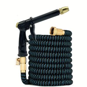 Garden Hose Expandable Magic Hose For Garden Watering And Cleaning 3/4 Connector Sprinkler Head Watering Device No Kinks 240410