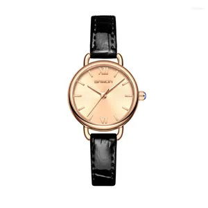 Principais relógios para mulheres simples vestidos relógios moda 2024 Casual Silicone Strap Ladies Quartz Watche Gift Clock