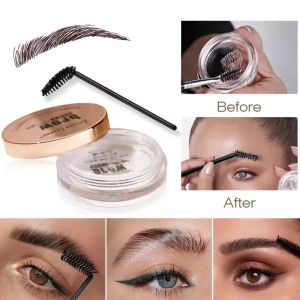 Förbättrar vattentät långlastande 3D -ögonbrynsstyling kräm quickdrying makeup ögonbryn skulpter tvål naturligt ögonbryn styling gel bryns vax
