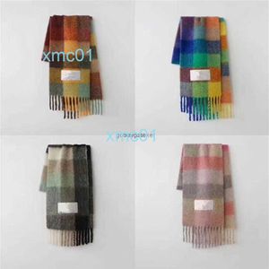 الأوشحة Women Cashmere Winter AC Scarfs ندبة نسائية نوع اللون المستعار المدفوعة x9y1