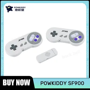 Game Controllers Powkiddy SG800 Sf900 Video Handheld Gaming Console Controller Built-In 688 Games Wireless Tv Retro Box Stick With Gamepad