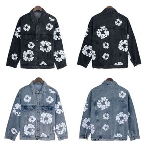 Denim Teams Kapok High Street Loose Casual Jacket Spring And Autumn Trendy Clothing For Men Women