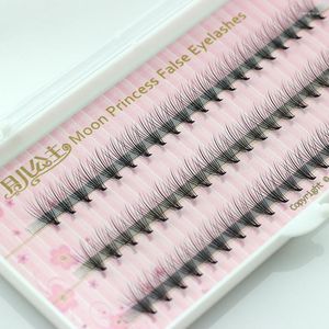 False Eyelashes Wholesale- 60 Pcs/lot Artificial Natural Long Individual Cluster Professional Makeup Grafting Fake Eyelash Made In China