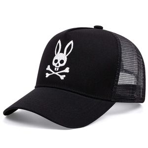 Ballkappen Bad Bunny Kaninchen Stickerei Männer Frauen Trucker Hut Baseballkappen Schatten Mesh 231208 5860