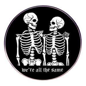 Halloween scary horror gothic quote enamel pin childhood game movie film quotes brooch badge Cute Anime Movies Games Hard Enamel Pins