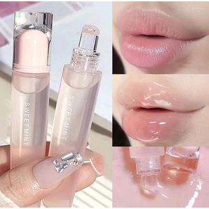 Lip Gloss Plumping Jelly Lasting Moisturizing Transparent Oil Water Light Mirror Liquid Lipstick Women Care Cosmetics