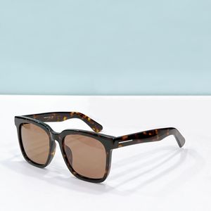 Solglasögon Havana Tortoise/Brown Squared Women Men Summer Shades Sunnies Lunettes de Soleil UV400 Eyewear