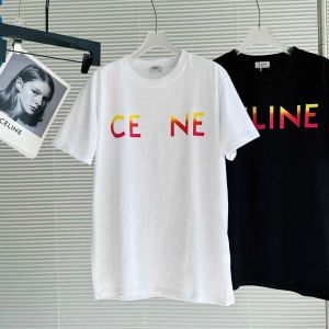 ブランドCEピュアコットンTシャツラウンドネック半袖レタープリントTシャツメンズハーフスリーブTシャツ女性用トップ