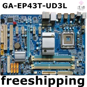 ギガバイトGAEP43TUD3Lマザーボード16GB LGA 775 DDR3 ATX P43メインボード100％テスト完全作業