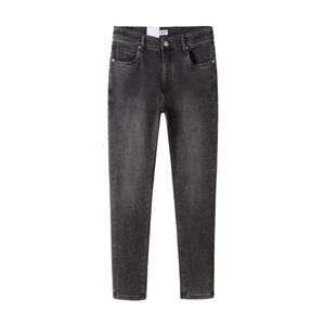 Airloulai Paris High-End-Marke Spring- und Herbst-Herrenhosen lässig Slim Fit Long Hosen Vielseitige Männer Jeans