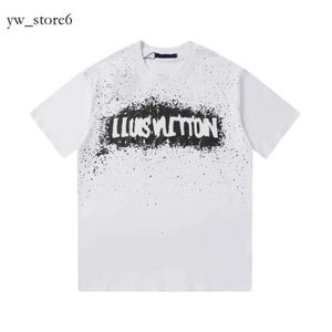 Louies vuttion skjorta mäns plus size louies vuttion tröjor bomullsmän t-shirt broderad högkvalitativ polyester lättvikt män louies t shirt 3030