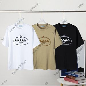 Летние мужские рубашки италия писем печатная футболка дизайнерская футболка с геометрией на высокую улицу