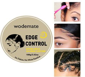 Wodemate Hair Edge Control Gel Slay cienkie włosy dla niemowląt Wax Perfect Line Styling Krem gładki frizziy bez tłustego 100G6605830