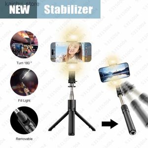 Selfie Monopods 360 Rotasyon Çekim Modu Sonrası Gimbal Stabilizatör Selfie Stick Tripod Gimbal İPhone Android Akıllı Telefon Canlı Fotoğrafçılık Y240418