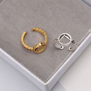 20Style Ring for Woman Luxury Designer Ring Double Letter Adjustable Rings Wedding Gift Retro Classic Style Ring High Quality Designer Jewelry