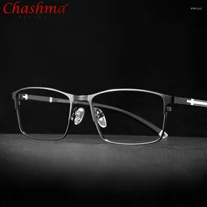 Sonnenbrillen Frames Chashma Progressive Rezept Brille Square Brille Spektakel Männer Optische Brillenmode für Gafas Hombre