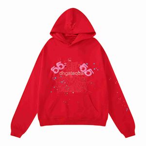 Designer maschile con cappuccio con cappuccio con cappuccio rosa con cappuccio con cappuccio con cappuccio con felpa con cappuccio con cappuccio di gigante giovane Thug 555555 Angel Hoodies di alta qualità Y2K Abbigliamento in cotone 6p2w