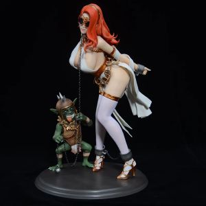 Toys Minyatürler Oyuncaklar Yerli Güzel Kız Serisi Güzel Kraliçe Goblinler tarafından Yakalanan Pvc Figür Anime Seksi Koleksiyon Model Bebek Oyuncak D