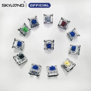 Acessórios Skyloong Gaterão Optical amarelo prata verde azul vermelho marrom marrom preto interruptor óptica para o teclado mecânico de jogos SK61 GK61