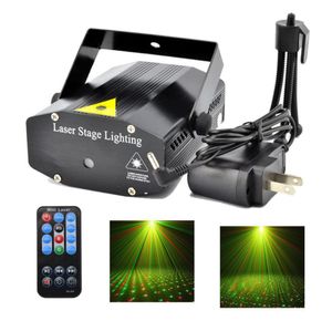 AUCD Mini Portable IR Remote RG Meteor Shower Beam Laser Projector Lights DJ KTV Home Xmas Party DSICO LED STADE LIGHING OI100B4443125