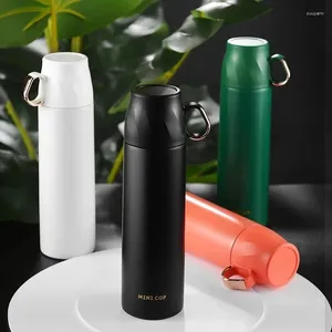 Water Bottles Creative Business Portable Insulation Cup Outdoor Sports Large Capacity Gift Warm Mugs Stainless Steel Bottle