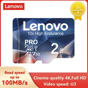 Schede Lenovo 2TB SD SCHETTURA DI MEMORIA C10 Micro TF SD CLASSE10 SD/TF Flash Card 128/256/512 GB Mini SD SD per Nintendo Switch Telefono