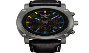 남성 크로노 그래프 워치 맨 트리티엄 워치 Yelang Military Sport Titanium Quartz Wristwatch T25 빛나는 방수 Reloj v32 T204380353