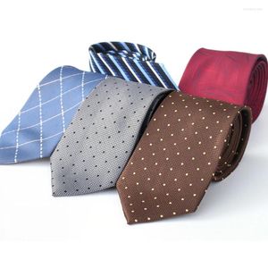 Bow ties Formale Business Business Tie coreano Casualmente Casual 7Cm Polka Dot Banchet Black Professional Work Place