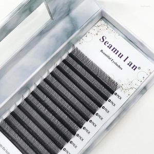False Eyelashes 4D YY Shaped Faux Russian Wholesale Four Leaves Clusters Easy Fan Volume Lashes Extension Makeup