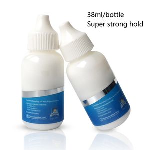 Qualität 38 ml wasserdichte Perückenkleber für Spitzenfrontperücke/Toupee/Haarverlängerung Super -Bonding -Kleber Kleber Extra Hold Invisible Starke Hold Hair Accessoires 037