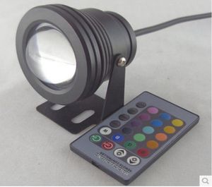 10W 12V RGB LED LED LED LED SWARE WARE WARE IP68 DIVING FLASHLIGHT for Swiming Pool Piscina水族館噴水9383391